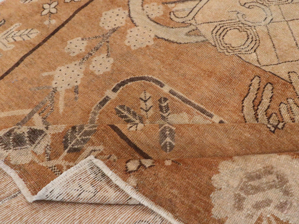 Vintage East Turkestan Khotan Rug, No.13959 - Galerie Shabab