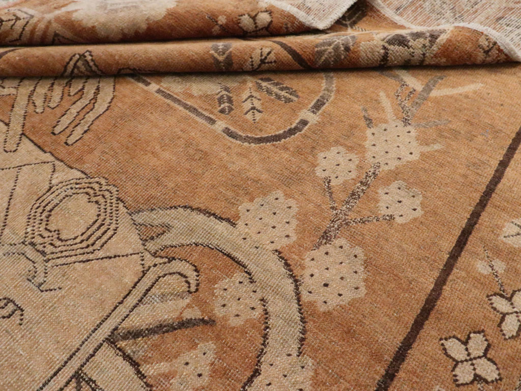 Vintage East Turkestan Khotan Rug, No.13959 - Galerie Shabab