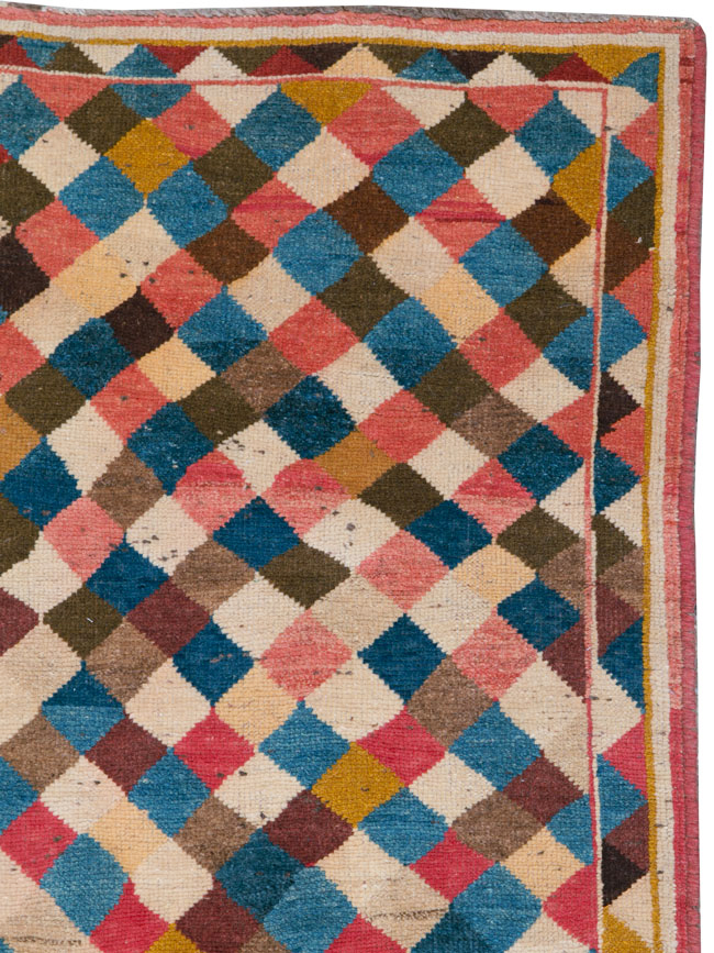 Vintage Persian Gabbeh Rug, No.13964 - Galerie Shabab