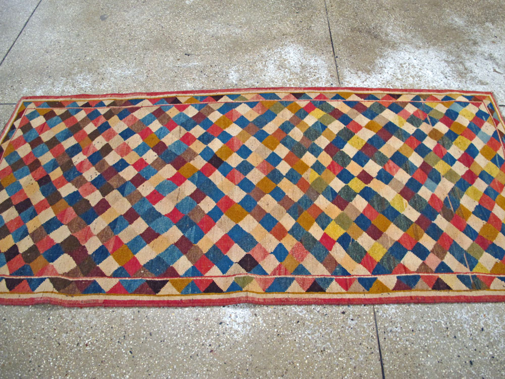 Vintage Persian Gabbeh Rug, No.13964 - Galerie Shabab