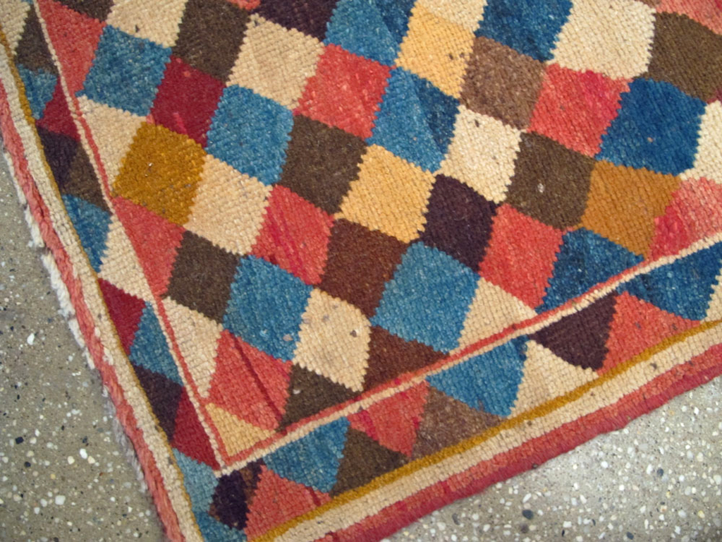 Vintage Persian Gabbeh Rug, No.13964 - Galerie Shabab