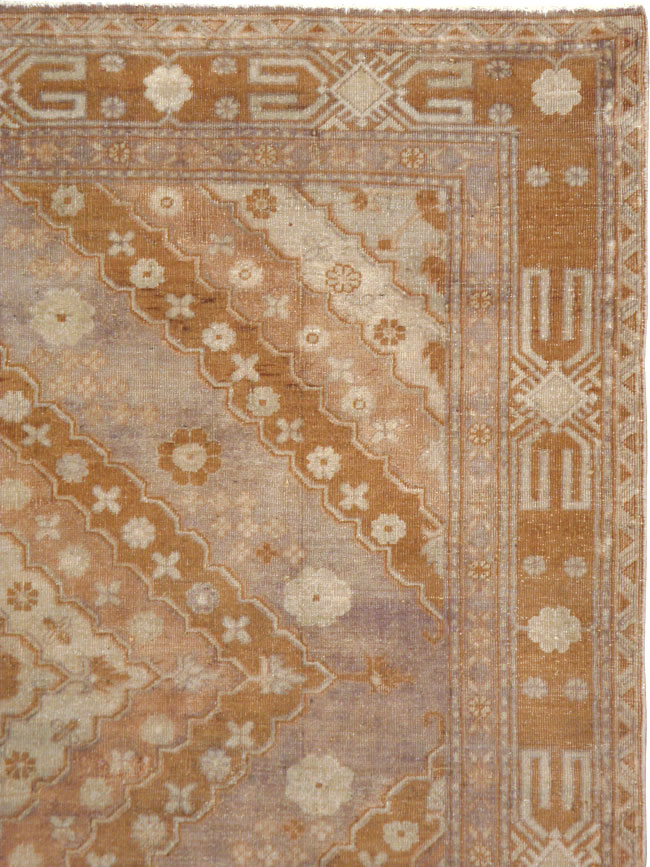 Antique East Turkestan Khotan Carpet, No.13967 - Galerie Shabab