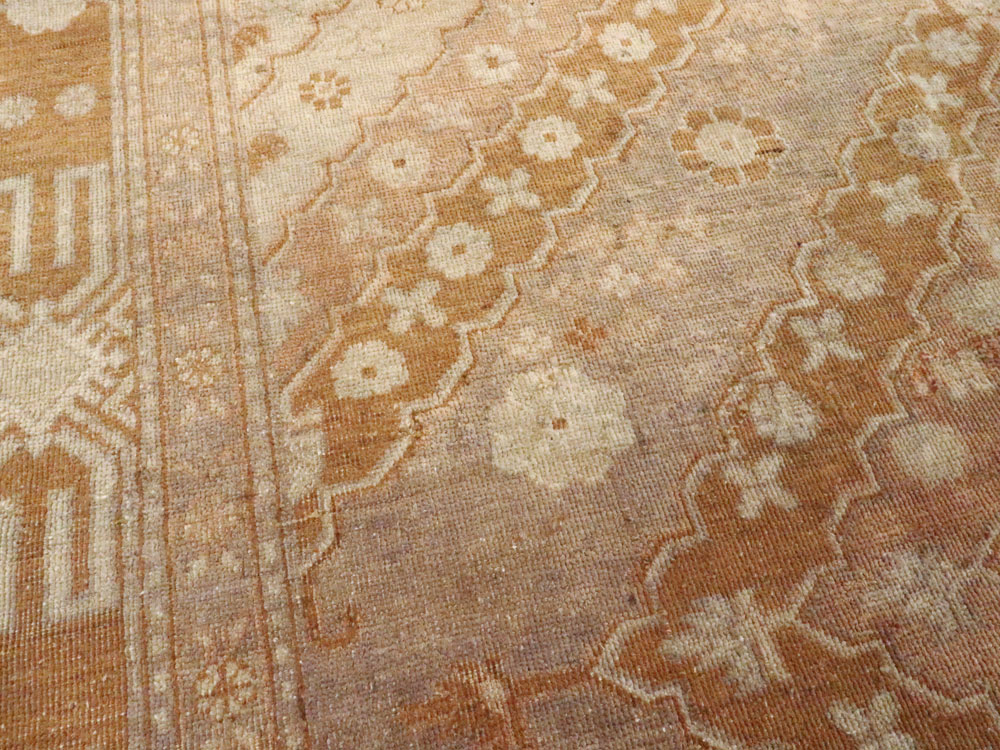 Antique East Turkestan Khotan Carpet, No.13967 - Galerie Shabab