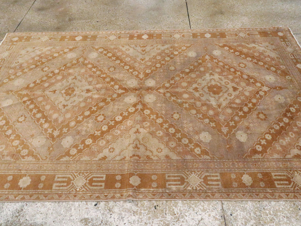 Antique East Turkestan Khotan Carpet, No.13967 - Galerie Shabab