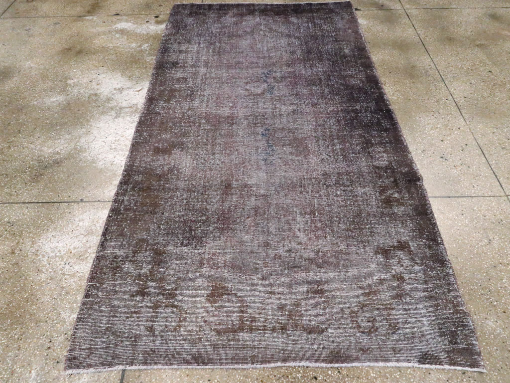Distressed Khotan Antique Rug, No.13968 - Galerie Shabab