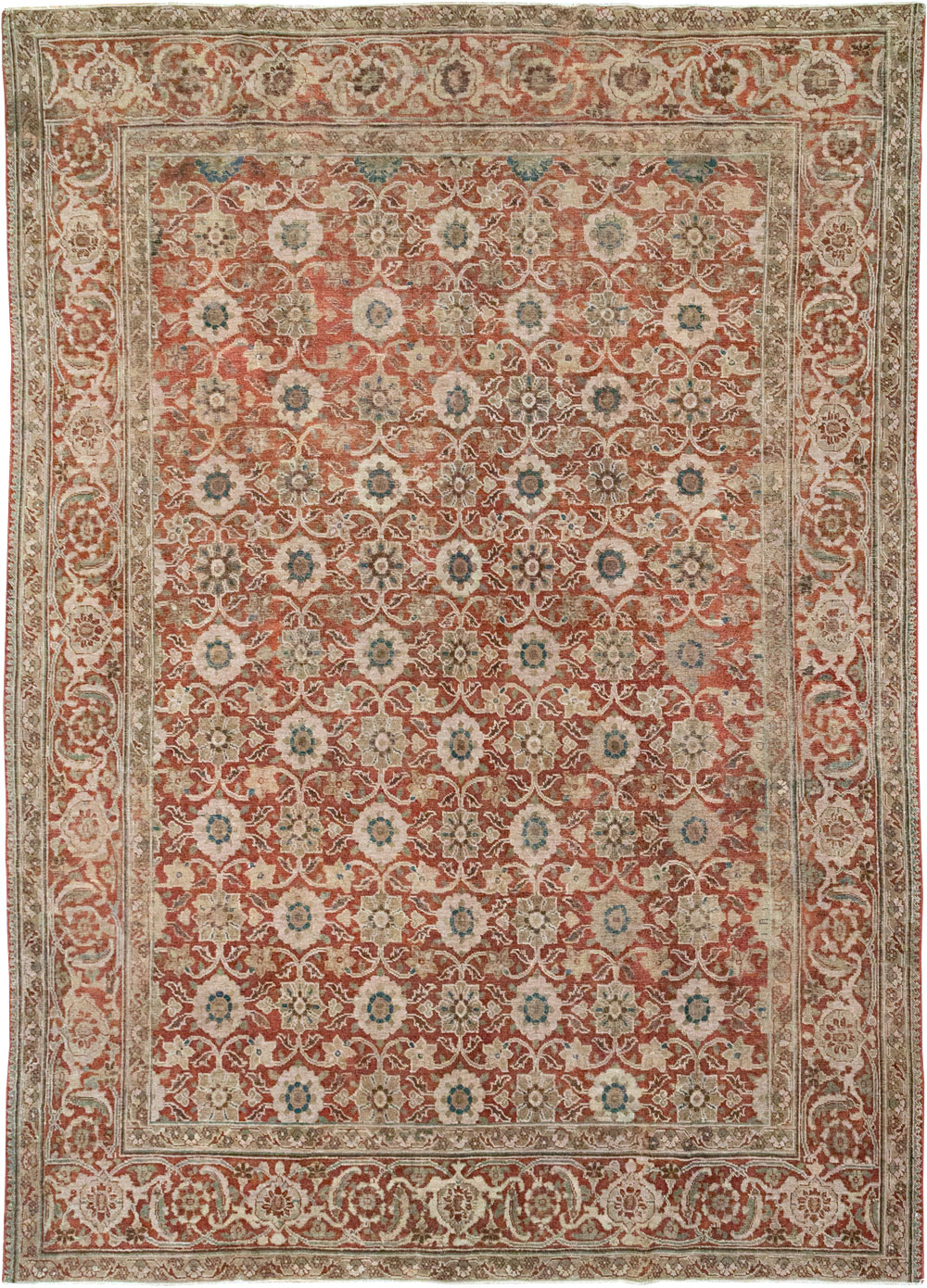 Antique Persian Tabriz Carpet, No.13971 - Galerie Shabab