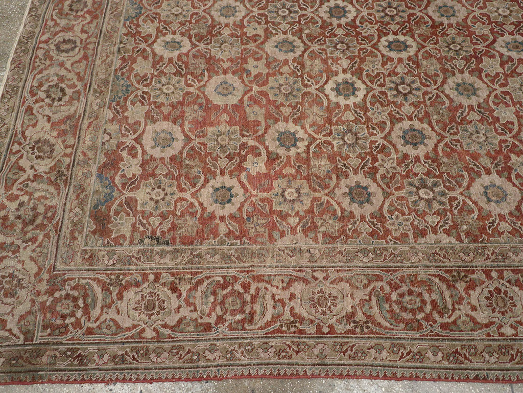 Antique Persian Tabriz Carpet, No.13971 - Galerie Shabab