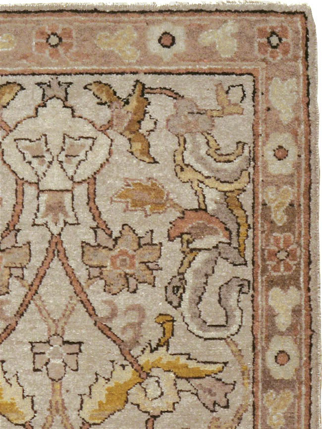 Antique Indian Lahore Rug, No.13977 - Galerie Shabab