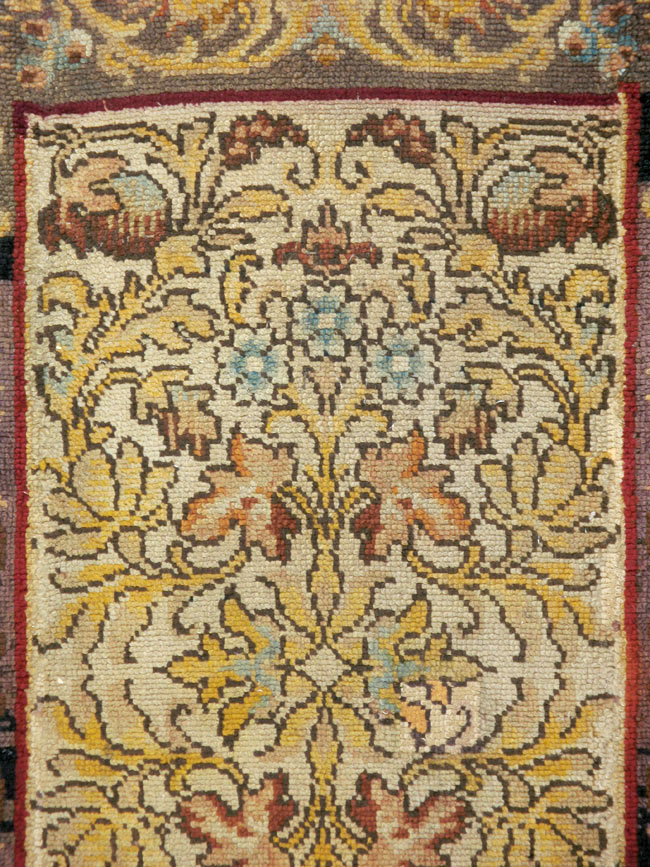 Vintage Irish Donegal Accent Carpet, No.13979 - Galerie Shabab