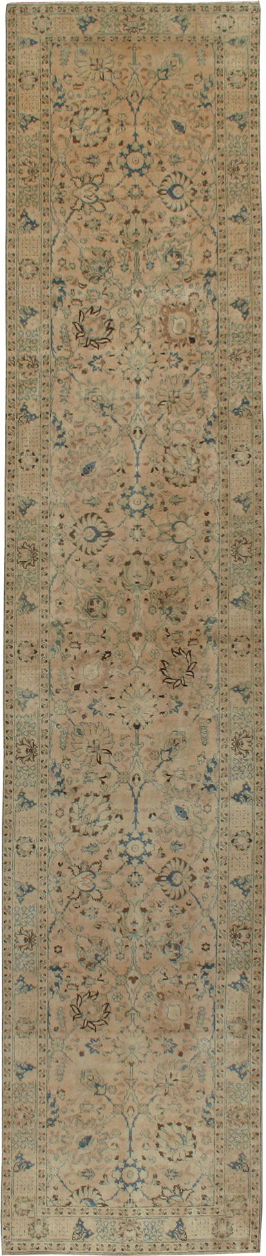 Antique Persian Tabriz Runner, No.13981 - Galerie Shabab