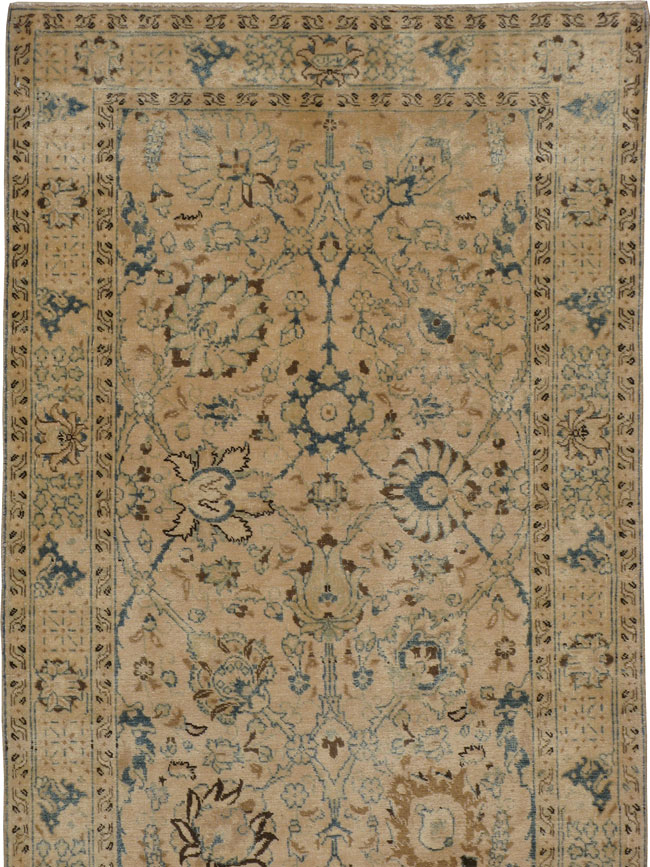 Antique Persian Tabriz Runner, No.13981 - Galerie Shabab