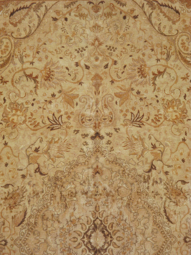 Antique Persian Tabriz Carpet, No.13983 - Galerie Shabab