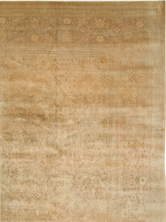 Antique Persian Tabriz Carpet, No.13986 - Galerie Shabab