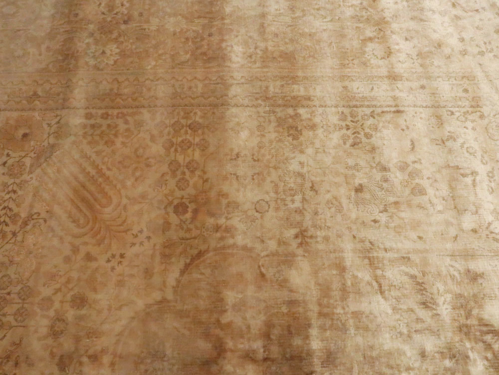 Antique Persian Tabriz Carpet, No.13986 - Galerie Shabab