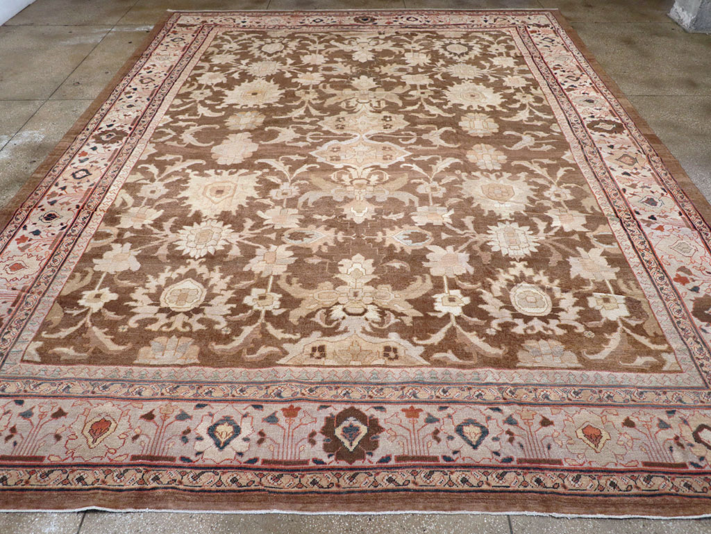 Antique Persian Mahal Carpet, No.13993 - Galerie Shabab