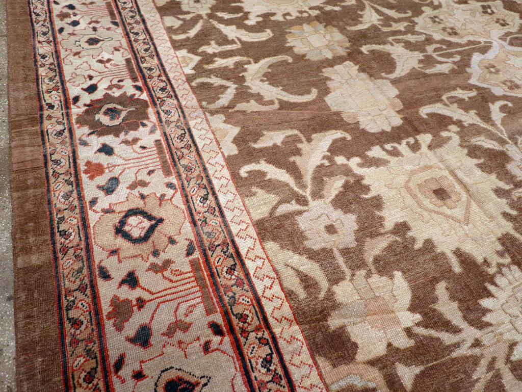 Antique Persian Mahal Carpet, No.13993 - Galerie Shabab