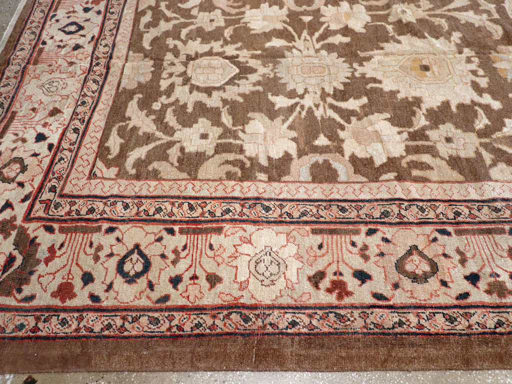 Antique Persian Mahal Carpet, No.13993 - Galerie Shabab