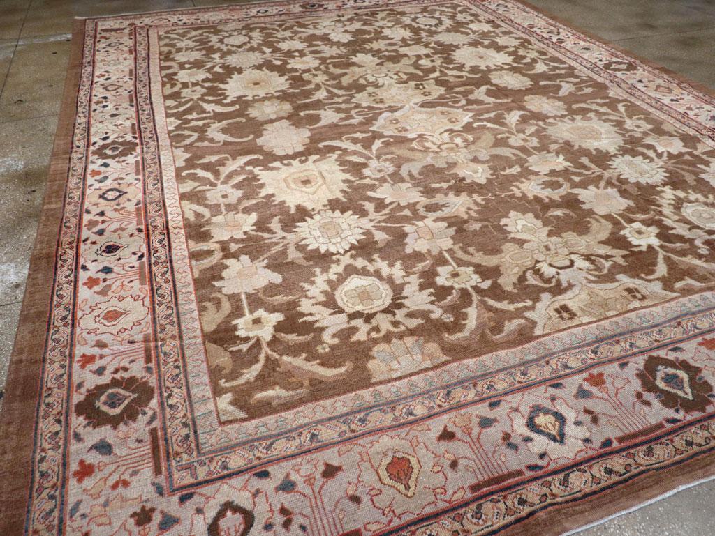 Antique Persian Mahal Carpet, No.13993 - Galerie Shabab