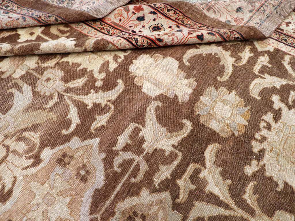 Antique Persian Mahal Carpet, No.13993 - Galerie Shabab