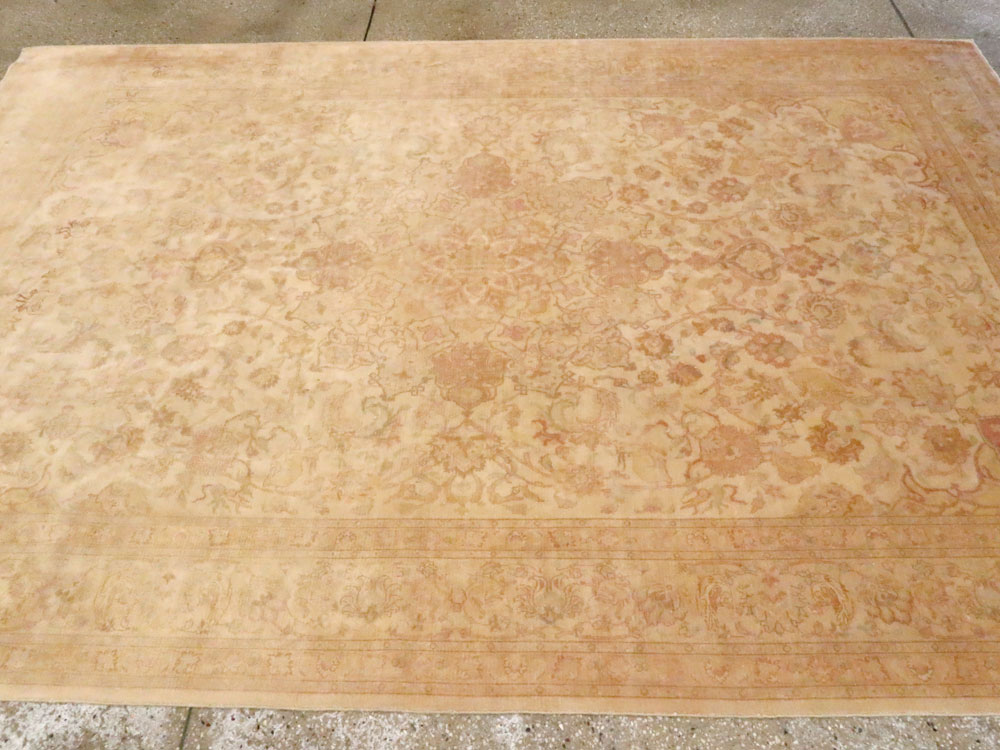Vintage Persian Tabriz Carpet, No.13998 - Galerie Shabab