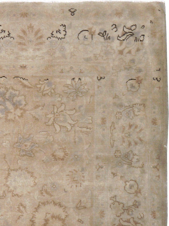 Vintage Persian Tabriz Carpet, No.14003 - Galerie Shabab