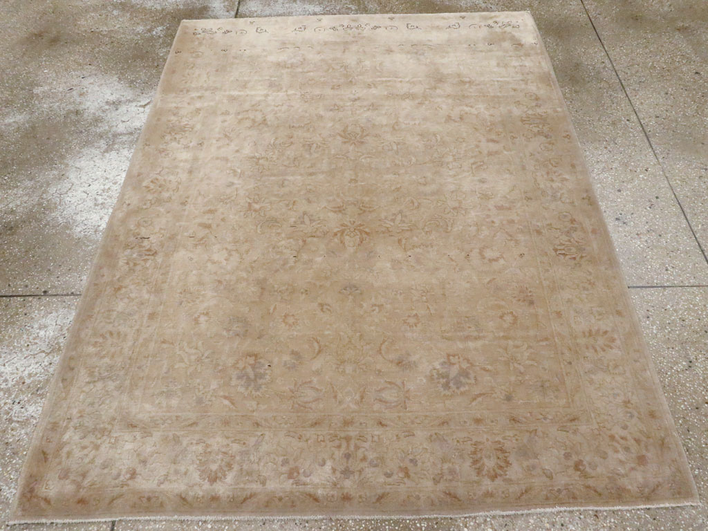 Vintage Persian Tabriz Carpet, No.14003 - Galerie Shabab
