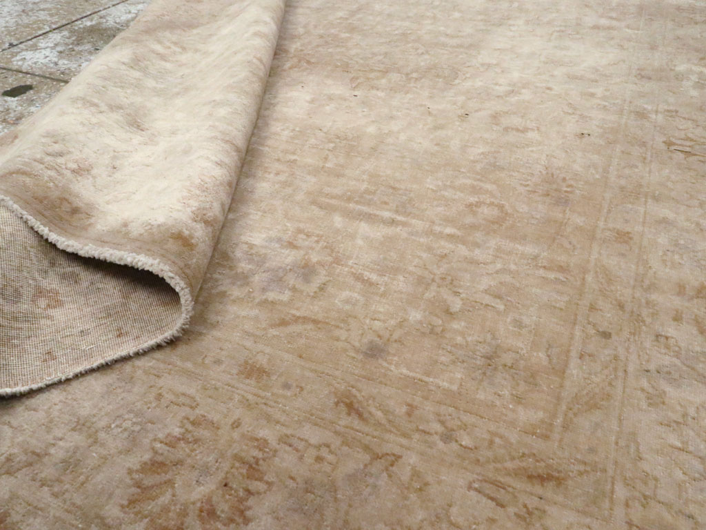Vintage Persian Tabriz Carpet, No.14003 - Galerie Shabab