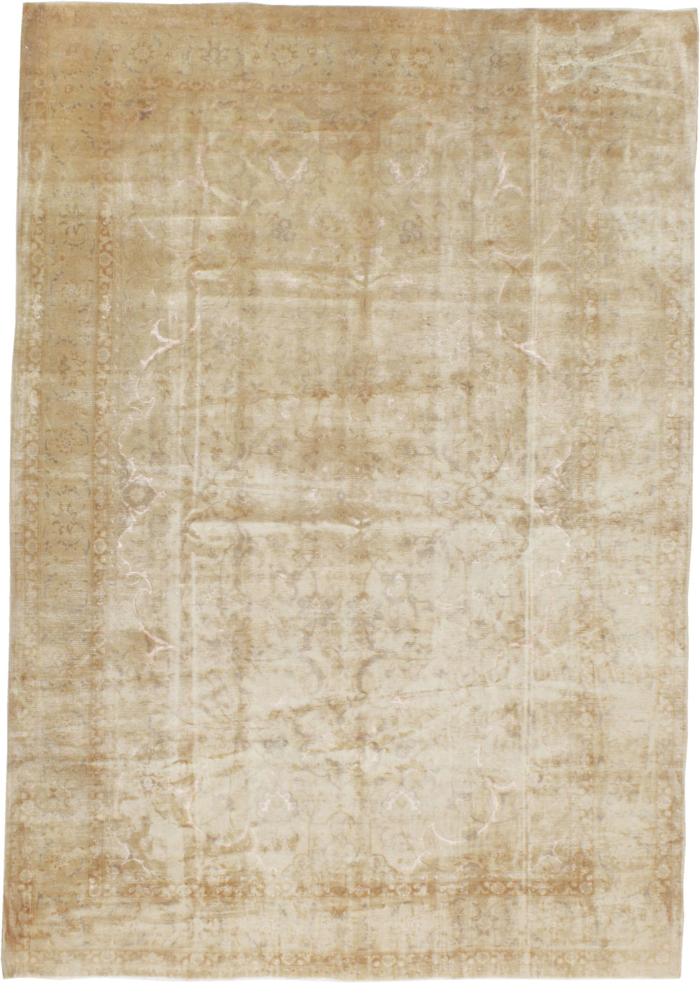 Vintage Persian Tabriz Carpet, No.14007 - Galerie Shabab