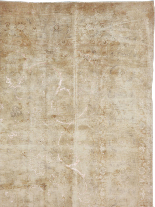 Vintage Persian Tabriz Carpet, No.14007 - Galerie Shabab