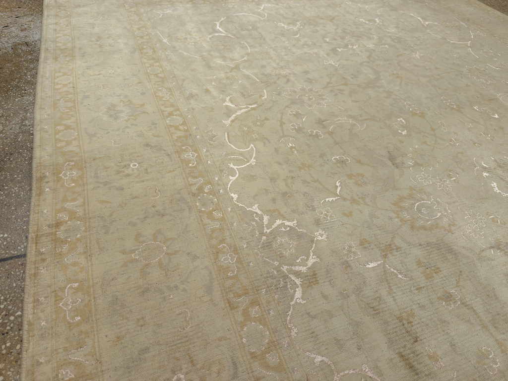 Vintage Persian Tabriz Carpet, No.14007 - Galerie Shabab