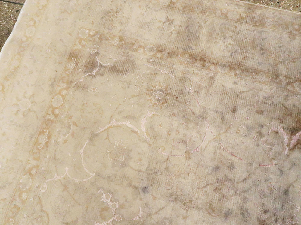 Vintage Persian Tabriz Carpet, No.14007 - Galerie Shabab