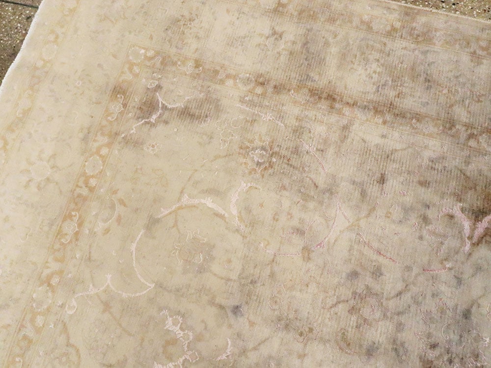 Vintage Persian Tabriz Carpet, No.14007 - Galerie Shabab