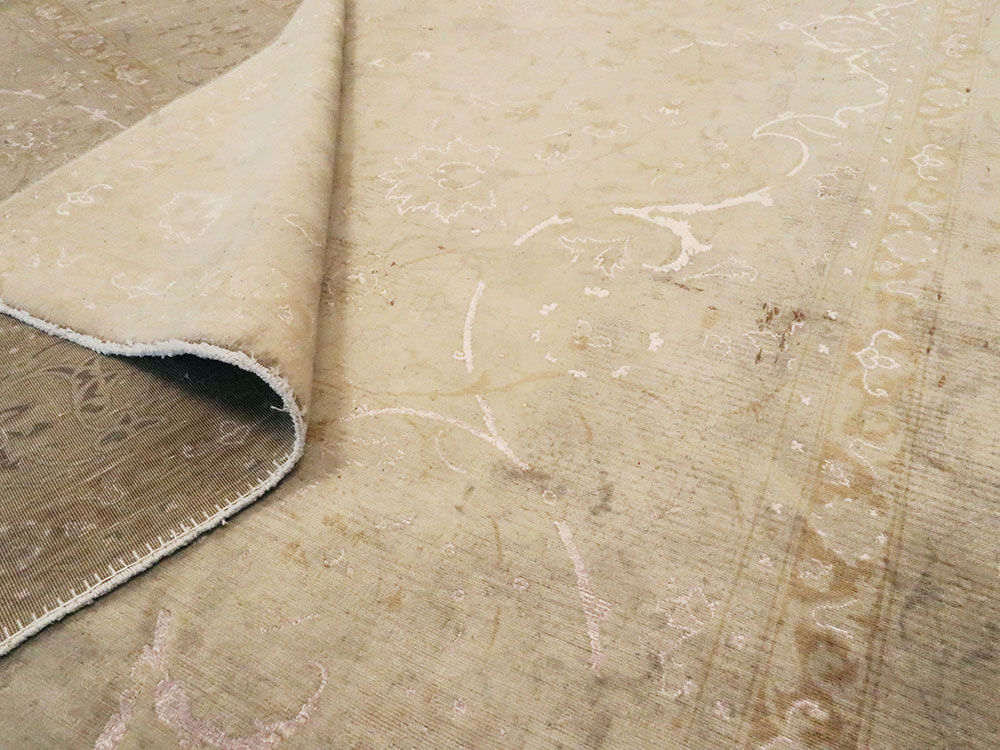 Vintage Persian Tabriz Carpet, No.14007 - Galerie Shabab