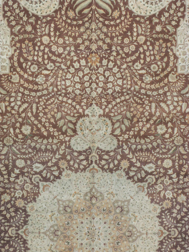 Vintage Persian Tabriz Carpet, No.14011 - Galerie Shabab