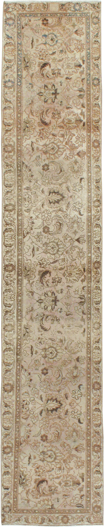 Vintage Persian Tabriz Runner, No.14027 - Galerie Shabab