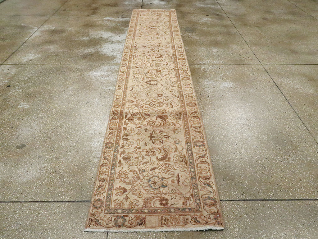 Vintage Persian Tabriz Runner, No.14027 - Galerie Shabab