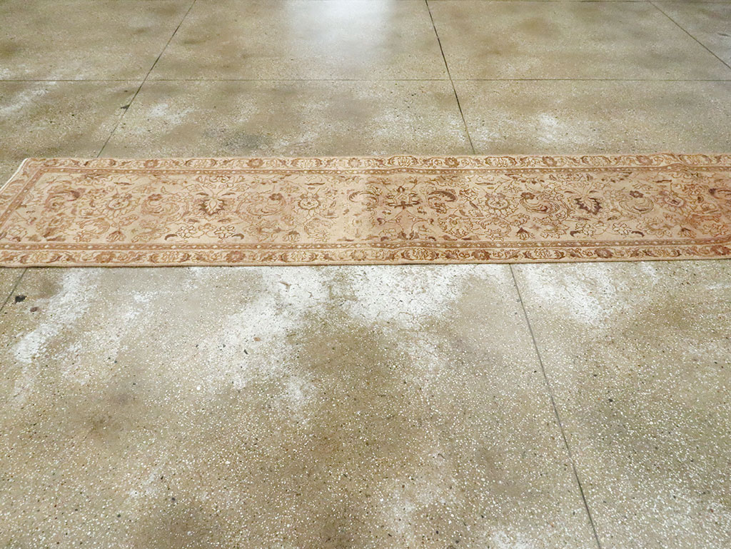 Vintage Persian Tabriz Runner, No.14027 - Galerie Shabab