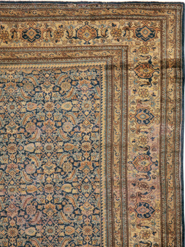 Antique Persian Tabriz Rug, No.14031 - Galerie Shabab