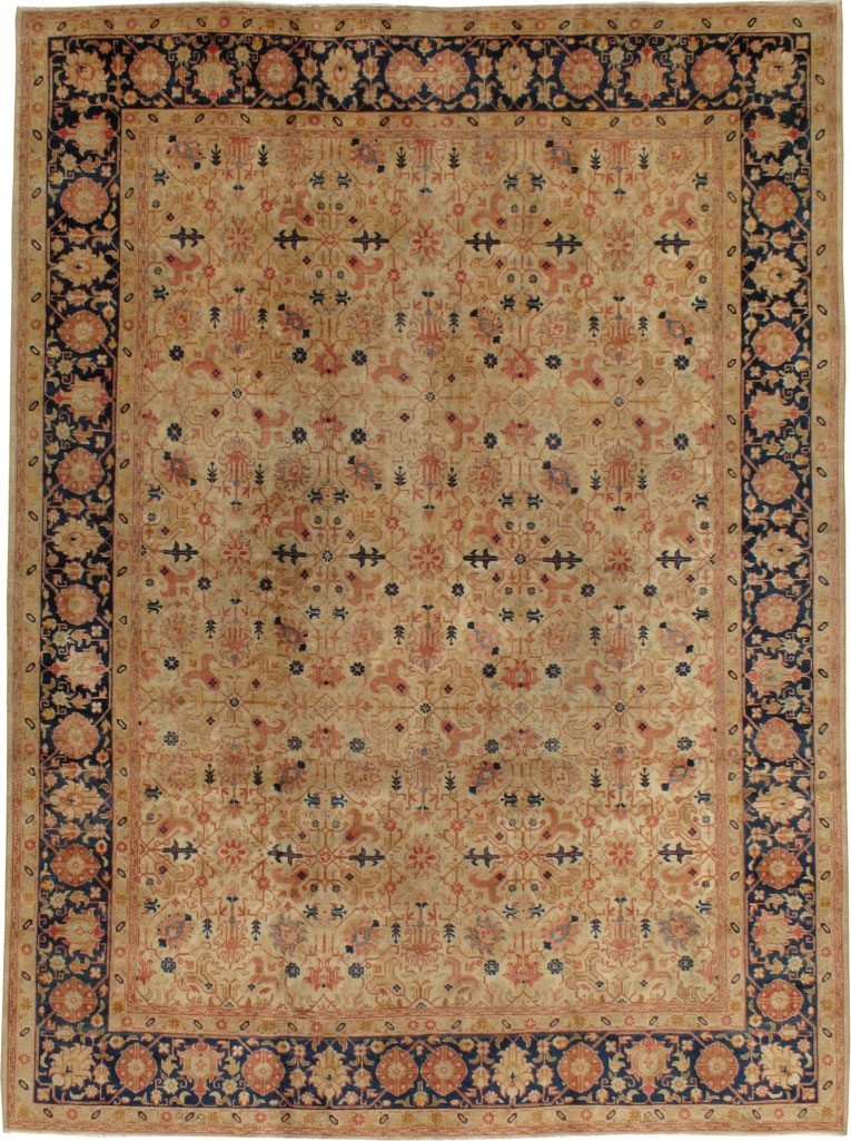 Antique Tabriz Carpet, No.14036 - Galerie Shabab