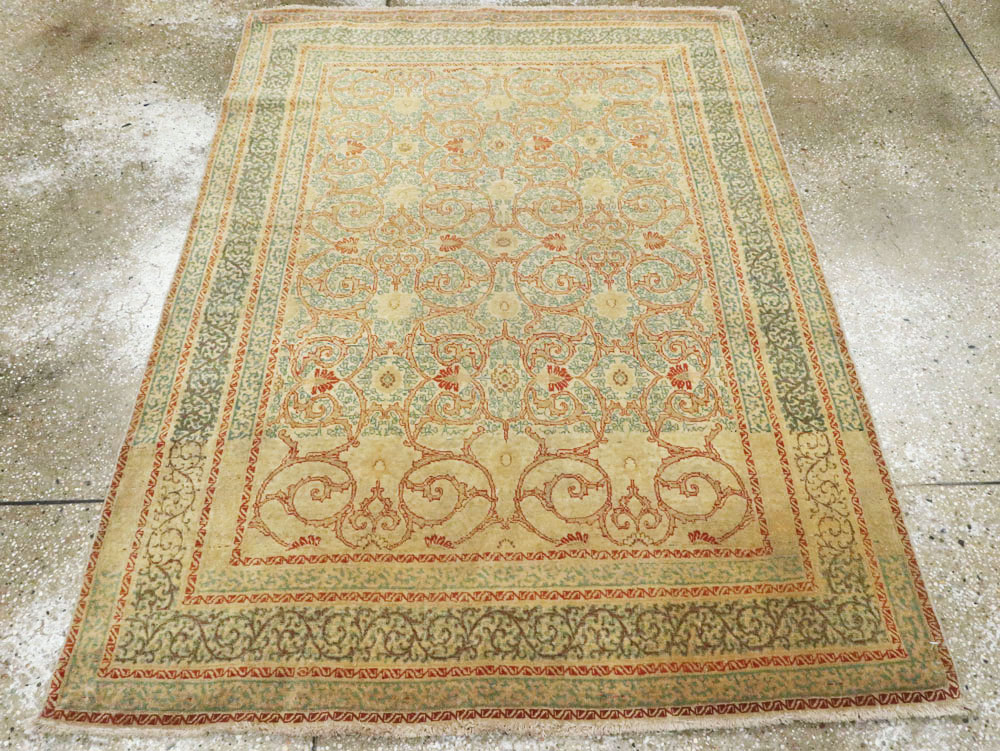 Antique Persian Tabriz Hagi Jalili Rug, No.14043 - Galerie Shabab