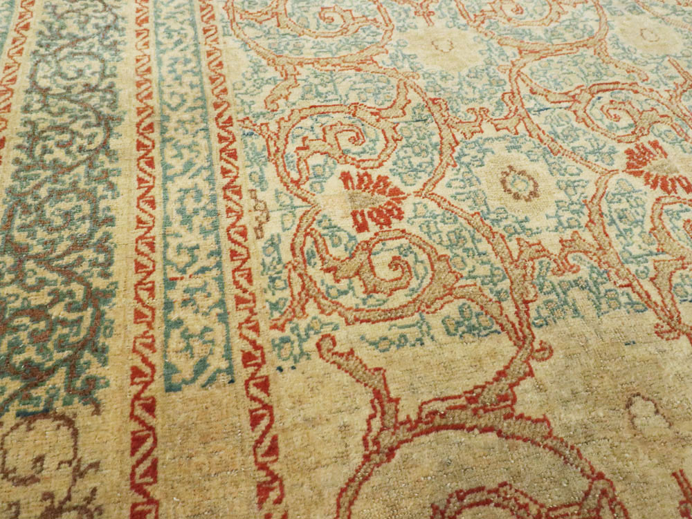 Antique Persian Tabriz Hagi Jalili Rug, No.14043 - Galerie Shabab