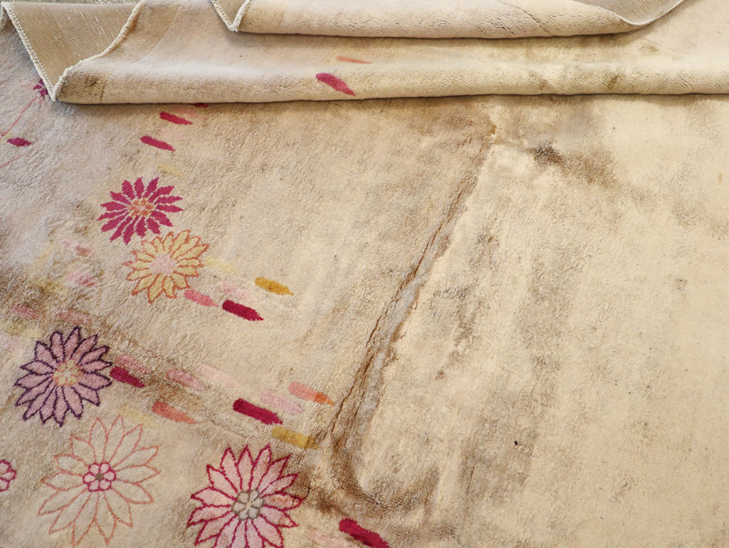 Vintage Chinese Art Deco Room Size Carpet, No.14045 - Galerie Shabab