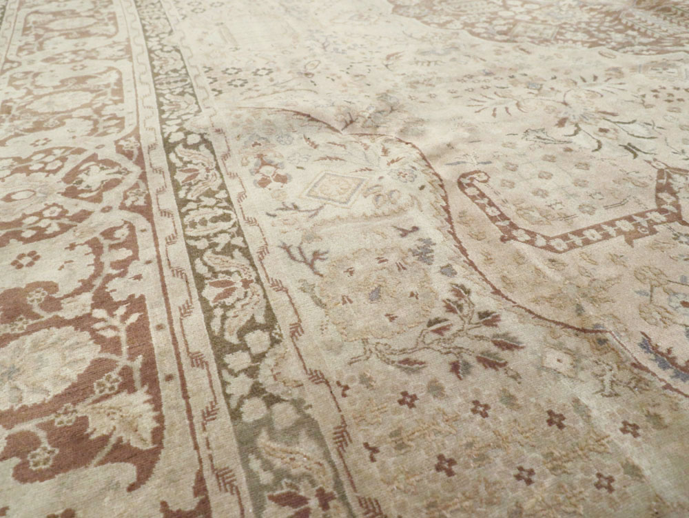 Vintage Persian Tabriz Carpet, No.14056 - Galerie Shabab