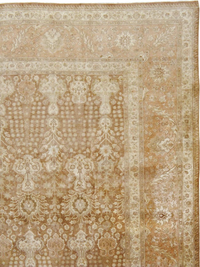 Vintage Persian Tabriz Carpet, No.14060 - Galerie Shabab