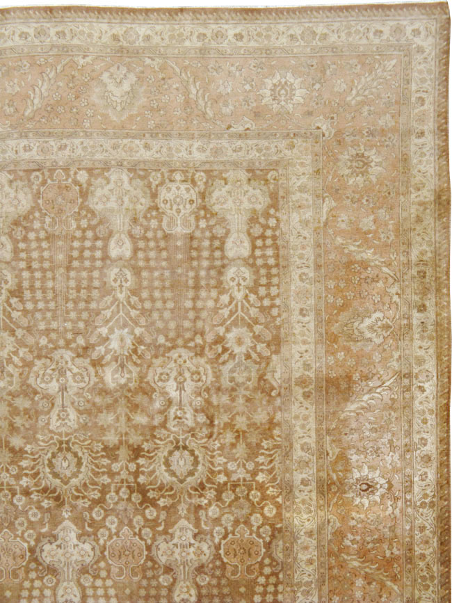 Vintage Persian Tabriz Carpet, No.14060 - Galerie Shabab