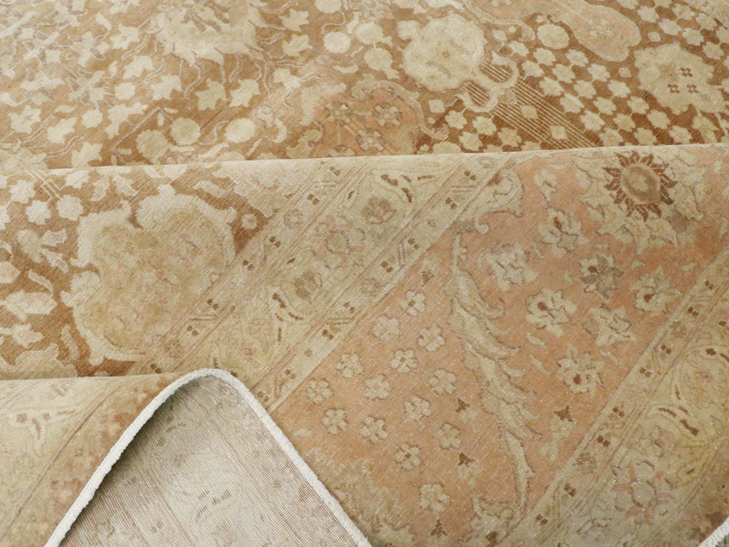 Vintage Persian Tabriz Carpet, No.14060 - Galerie Shabab