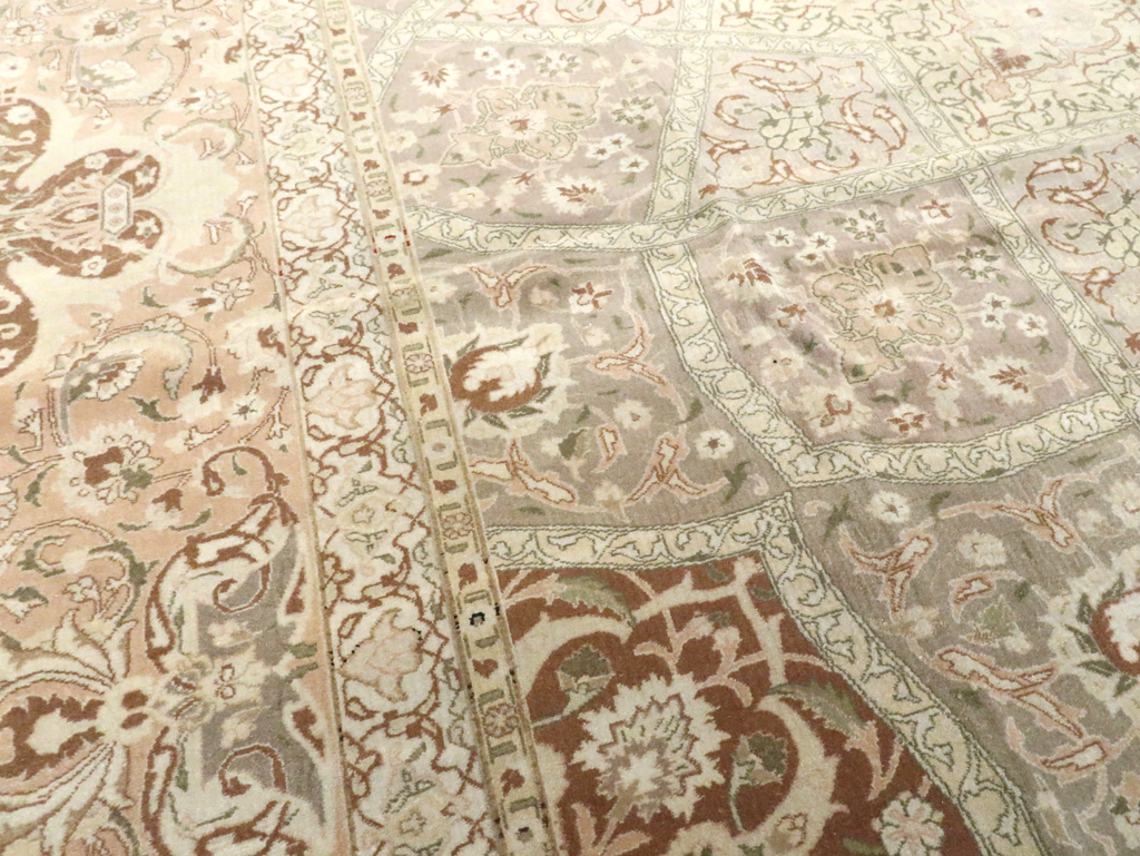 Vintage Persian Tabriz Carpet, No.14064 - Galerie Shabab