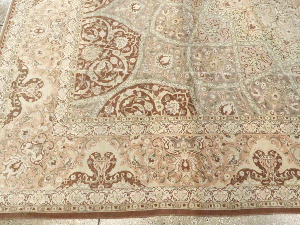 Vintage Persian Tabriz Carpet, No.14064 - Galerie Shabab