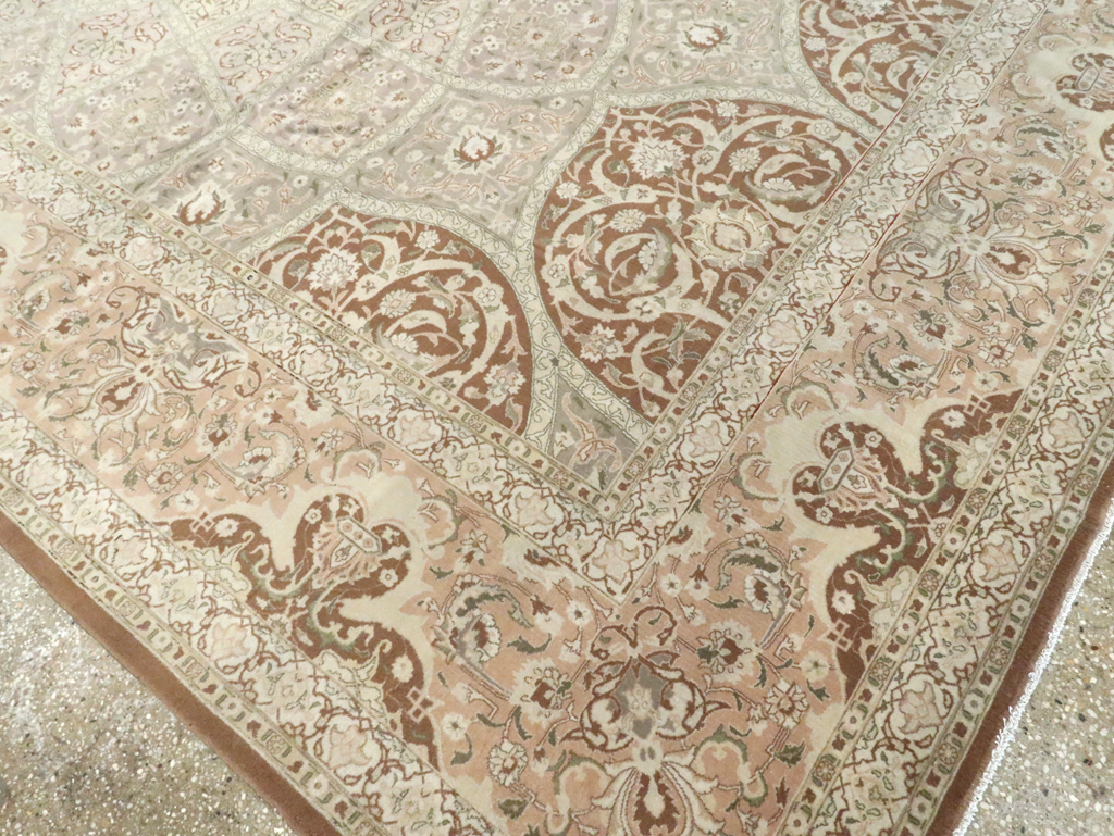 Vintage Persian Tabriz Carpet, No.14064 - Galerie Shabab