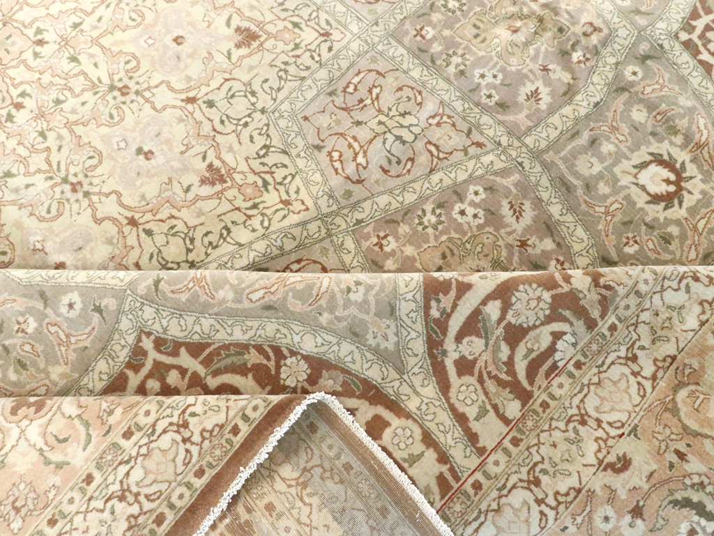 Vintage Persian Tabriz Carpet, No.14064 - Galerie Shabab